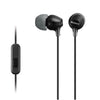 Sony - In-Ear Stereo Headphones with Microphone, Black - - Mounts For Less
