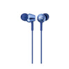 Sony In-Ear Stereo Headphones with Remote Control and Microphone, Blue - 95-MDR-EX255AP-BL - Mounts For Less