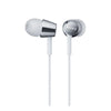 Sony In-Ear Stereo Headphones with Remote Control and Microphone, White - 95-MDR-EX255AP-W - Mounts For Less