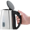 Stafrit - Electric Kettle, 1.7 Liter Capacity, 1500 Watts, Stainless Steel - 65-311241 - Mounts For Less