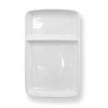 Starfrit - 6 Piece Fondue and Hors d'oeuvre Plate Set, Made of Porcelain, White - - Mounts For Less