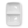 Starfrit - 6 Piece Fondue and Hors d'oeuvre Plate Set, Made of Porcelain, White - - Mounts For Less