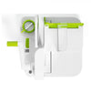 Starfrit - Deli Slicer Multifunction Food Slicer, 16.5 cm Stainless Steel Blade, Green - - Mounts For Less