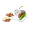 Starfrit - Deli Slicer Multifunction Food Slicer, 16.5 cm Stainless Steel Blade, Green - 65-370979 - Mounts For Less