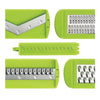 Starfrit - Easy Mandoline with Blades and Safety Pusher, Green - - Mounts For Less