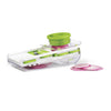 Starfrit - Easy Mandoline with Blades and Safety Pusher, Green - - Mounts For Less