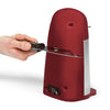 Starfrit - Electric Can Opener with Bottle Opener and Knife Sharpener, Red - 65-311251 - Mounts For Less