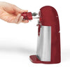 Starfrit - Electric Can Opener with Bottle Opener and Knife Sharpener, Red - 65-311251 - Mounts For Less