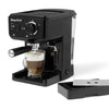 Starfrit - Espresso and Cappuccino Coffee Machine, Includes Rotating Steam Nozzle and Milk Frother, Black - 65-311240 - Mounts For Less
