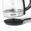 Starfrit - Glass Electric Kettle, 1.7 Liter Capacity, 1500 Watts, Stainless Steel - 65-311242 - Mounts For Less