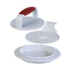 Starfrit - Hamburger Press, Set of 3 Pieces, White - - Mounts For Less