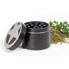Starfrit - Herb and Spice Grinder, Magnetic Lid, Black - 65-370564 - Mounts For Less