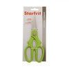 Starfrit - Kitchen Scissors, Stainless Steel Blade, Integrated Walnut Cracker, Green - 65-384323 - Mounts For Less