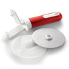 Starfrit - Pizza Cutter, Detachable for Easy Cleaning, Red - 65-371036 - Mounts For Less