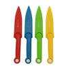 Starfrit - Set of 4 Paring Knives with Storage Case - 65-325651-BLUE - Mounts For Less