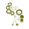 Starfrit - Set of 5 Collapsible Measuring Cups, Dishwasher Safe, Green - 65-325792 - Mounts For Less