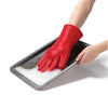 Starfrit - Silicone Oven Mitt, Textured Surface for Non-Slip Grip, Red - 65-370509 - Mounts For Less