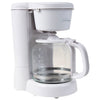 Sunbeam - Brew Me Coffee Maker with 12 Cup Capacity, White - 99-BVSB12W-033 - Mounts For Less