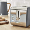 Swan - Nordic Collection 2-Slice Toaster, 900 Watts, Matte Gray - 82-ST14610GRYN - Mounts For Less