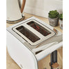 Swan - Nordic Collection 2-Slice Toaster, 900 Watts, Matte White - 82-ST14610WHTN - Mounts For Less