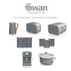 Swan - Nordic Collection 4 Slice Toaster, 1500W, Matte Gray - 82-ST14620GRYN - Mounts For Less