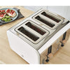 Swan - Nordic Collection 4 Slice Toaster, 1500W, Matte White - 82-ST14620WHTN - Mounts For Less
