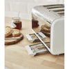 Swan - Nordic Collection 4 Slice Toaster, 1500W, Matte White - 82-ST14620WHTN - Mounts For Less