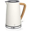 Swan - Nordic Collection Electric Kettle, 1.7 Liter Capacity, 1500 Watts, Matte White - 82-SK14610WHTN - Mounts For Less