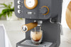 Swan Nordic SK22111GRYN Espresso Maker Machine, 15 Bars Pressure, Milk Frother, 1.2L Tank, Grey - 82-SK22111GRYN - Mounts For Less