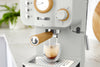 Swan Nordic SK22111WHTN Espresso Maker Machine, 15 Bars Pressure, Milk Frother, 1.2L Tank, White - 82-SK22111WHTN - Mounts For Less