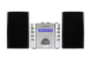 Sylvania Bluetooth CD MicroSystem with AM/FM Radio Silver SRCD804BT - 67-CESRCD804BT - Mounts For Less