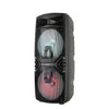 Sylvania - Bluetooth Karaoke Speaker with LED Lights, 2 '' x 8 '', Black - 67-CESP782 - Mounts For Less