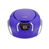Sylvania CESRCD261 Portable CD/Radio Boombox Purple - 67-CESRCD261-PUR - Mounts For Less