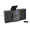Sylvania - Micro System with CD Player, Bluetooth 5.0 and FM Radio, Gray - 67-CESRCD2732BT-BLK - Mounts For Less