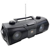 Sylvania - Portable Bluetooth Boombox with CD Player and Auxiliary Socket, Black - 67-CESRCD1075BT - Mounts For Less