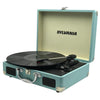 Sylvania - Vinyl Turntable with Integrated Speakers and USB and RCA Output, Blue - 67-CESTT104BT-BLUE - Mounts For Less