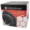 SyncSound SS-ICS-5 2-Way In-Ceiling Speakers 5.25" 60 Watts 8 Ohms Sold As A Pair White Frameless - 25-0078 - Mounts For Less