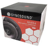 SyncSound SS-ICS-6 2-Way In-Ceiling Speakers 6.5" 70 Watts 8 Ohms Sold As A Pair White Frameless - 25-0079 - Mounts For Less