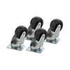 SyncSystem SSYS-CASTERS 2'' Casters For AV Rack/Server Cabinets, Black - 44-SSYS-CASTERS - Mounts For Less