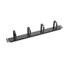 SyncSystem SSYS-DRCM1 Metal Cable Management 1U for Server Cabinet, Black - 44-SSYS-DRCM1 - Mounts For Less