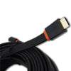SyncWire Flat Professionnal High Speed HDMI Cable 2.0 4K 50/60Hz CL3/ FT4 Black Lenghts 10M - 22-0034 - Mounts For Less