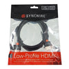 SyncWire High Speed Ultra-Slim HDMI Cable 2.0 4K 50/60 Hz CL3/FT4 0.5m - 22-0048 - Mounts For Less