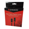 SyncWire Toslink Audio Fiber Optic Cable Professional Premium 4m - - Mounts For Less