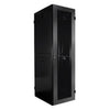 TechCraft - 47U Standard Ventilated Server Cabinet, 31.5" Deep, Plexiglass Door with Lock, Black - - Mounts For Less
