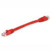 TechCraft Cat5e Ethernet Network Cable 350 MHz RJ-45 0.5 Foot Red - - Mounts For Less