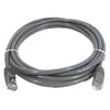TechCraft Cat5e Ethernet Network Cable 350 MHz RJ-45 1.5 Foot Gray - - Mounts For Less