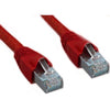 TechCraft Cat6a Straight-Through Ethernet Cable Network 10 Gbit/S RJ-45 Shielded Red 1 ft - 98-C-01STP-C6AR - Mounts For Less