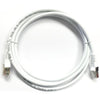 TechCraft Ethernet cable network Cat5e RJ-45 shielded 0.5 ft White - 89-0454 - Mounts For Less
