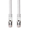 TechCraft - FTP Network Cable with Metal Connectors CAT8, Shielded, 1 Feet Length, Black - - Mounts For Less