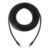 TechCraft - FTP Network Cable with Metal Connectors CAT8, Shielded, 1 Feet Length, Black - - Mounts For Less